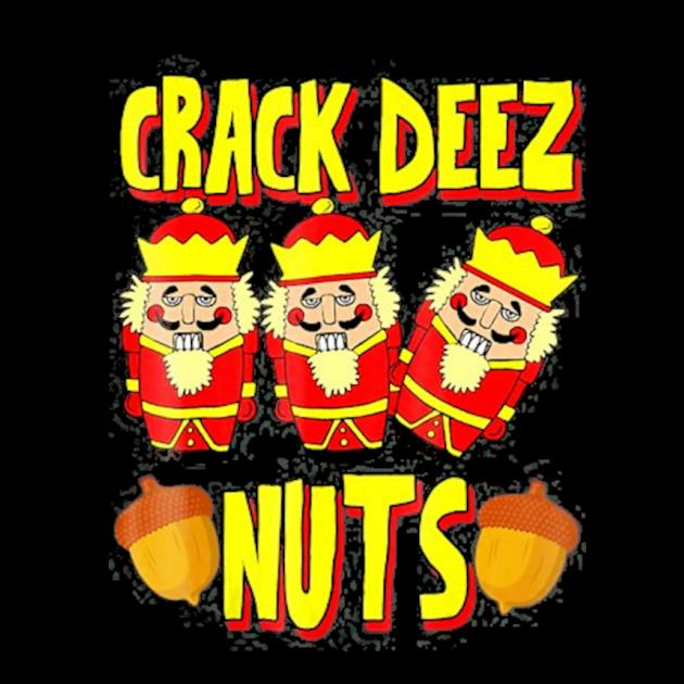 Crack deez nuts nutcracker ugly christmas jumper preview