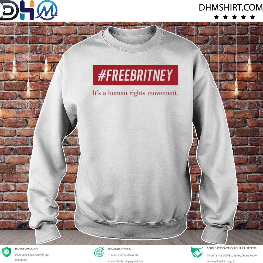 #freebritney it's a human rights movet s sweater