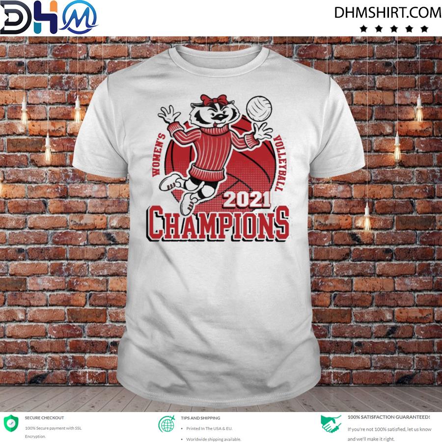 's volleyball champions 2021 store barstoolsports wisc vb champions shirt