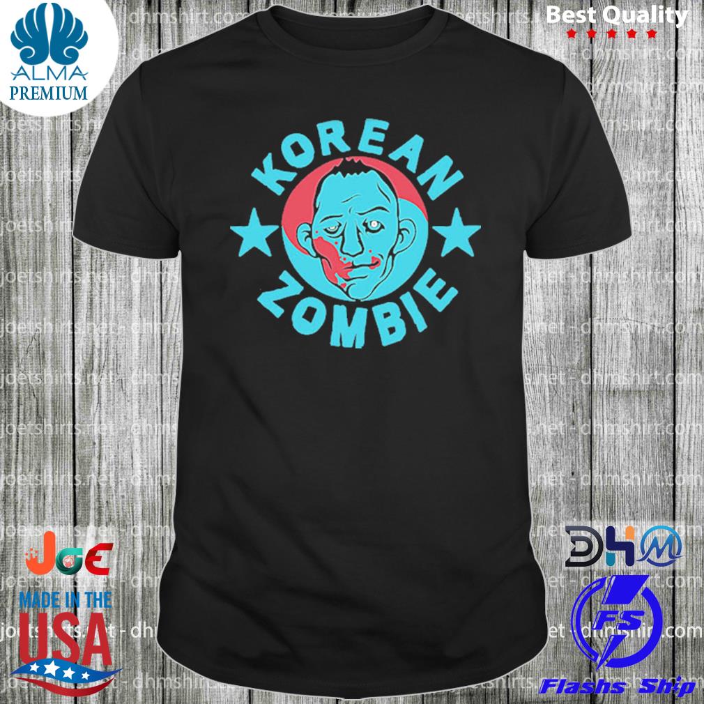 Korean zombie chan sung jung front back shirt