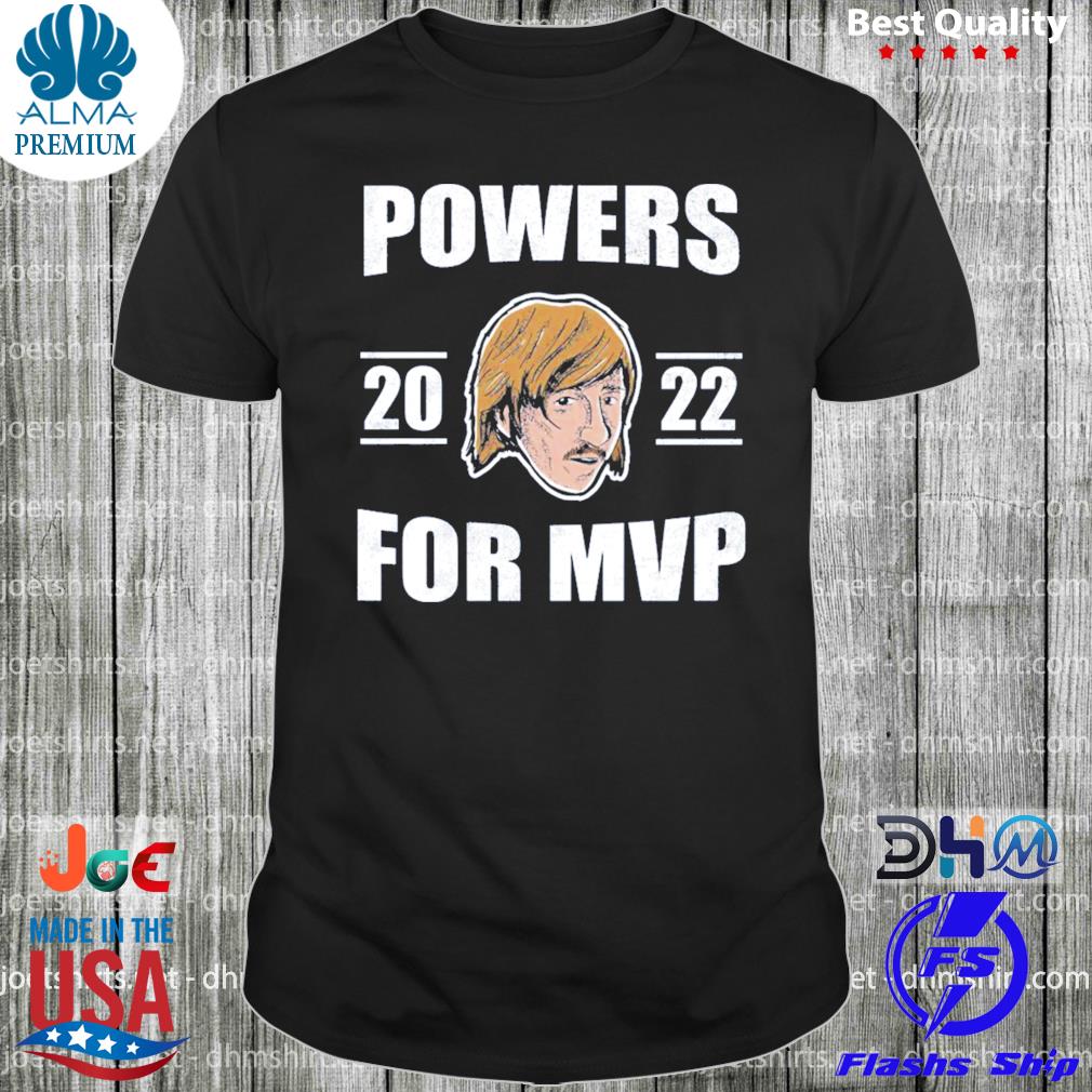 Chad powers elI manning new york giants 2022 powers for mvp shirt
