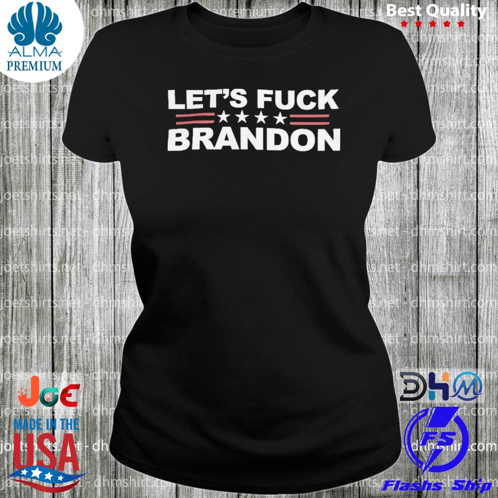 Let's fuck brandon embroidered Trump rally s woman