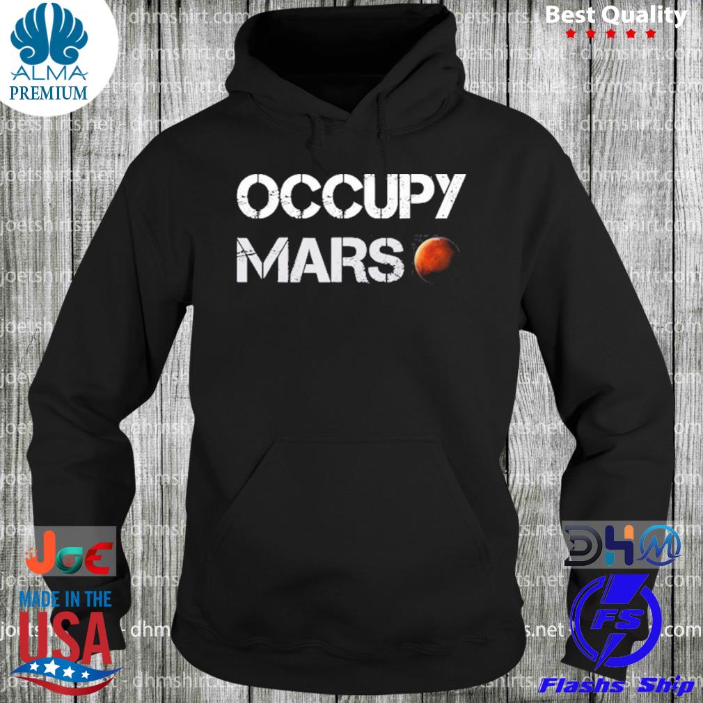 Spacex occupy mars s hoodie