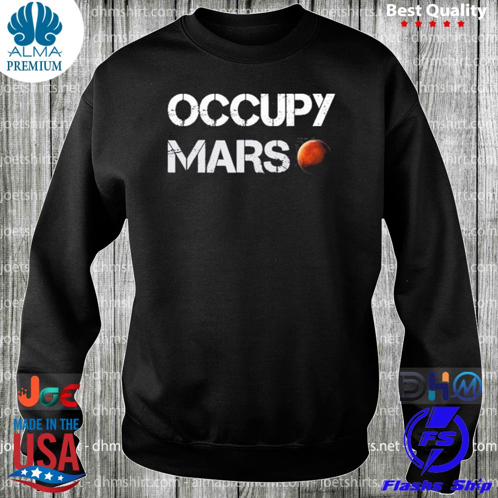 Spacex occupy mars s longsleeve